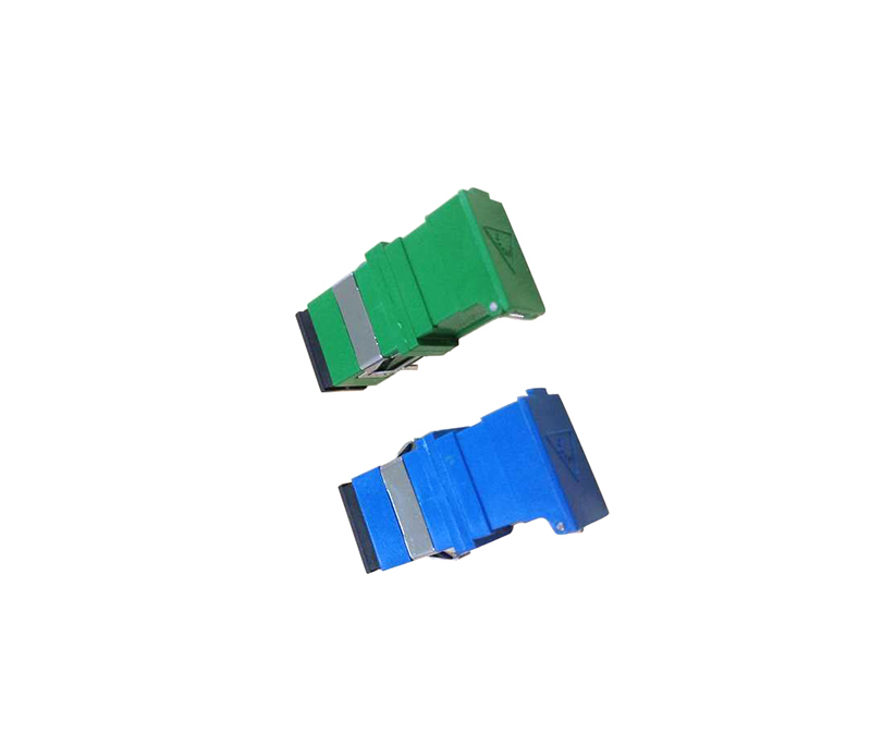 SC Fiber Optic Adapter with Slide Shutter