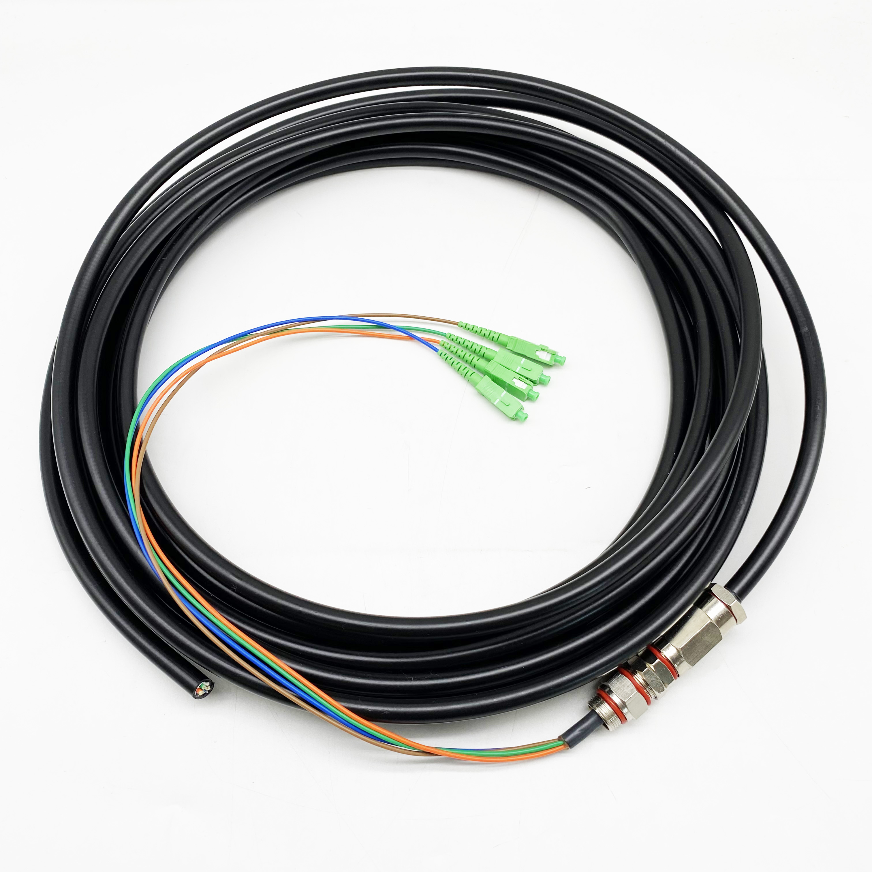 4 6 8 12 24 36 Core waterproof fiber optic pigtail